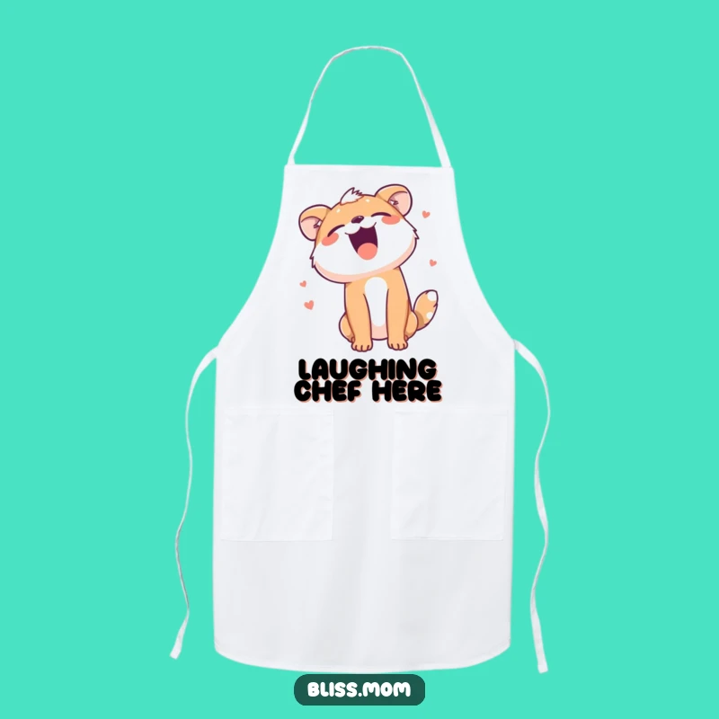 Funny Animal Laughter Apron: Hilarious Joyous Beast Kitchen Wear, Perfect Funny Gift