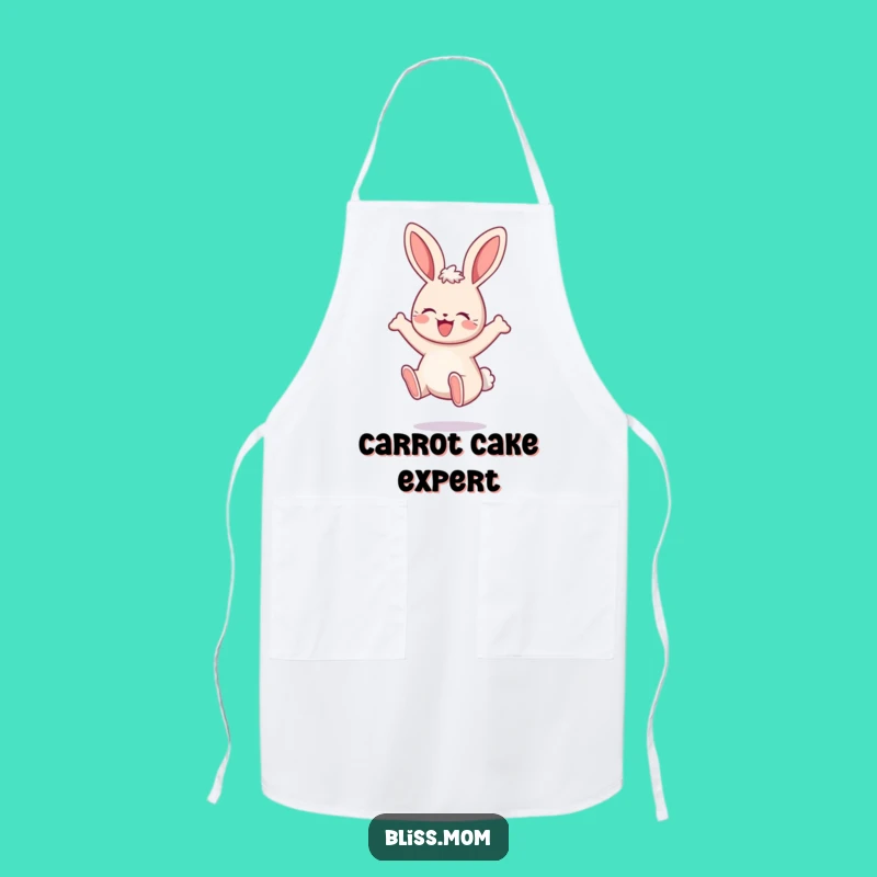 Funny Mama Bunny Kitchen Apron - Cook with Delightful Charm!