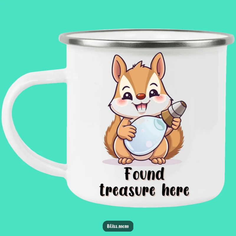 Funny Squirrel Mom Camping Mug: Conquer Outdoors with Humor