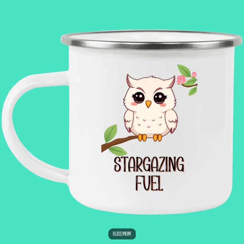 Funny Mama Owl Camping Mug - Wise Adventures Under the Stars!