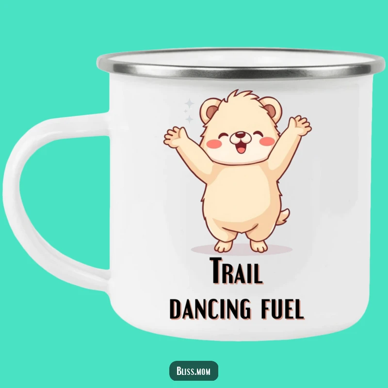 Funny Jigging Animal Camping Mug: Hilarious Dance Parties Outdoors