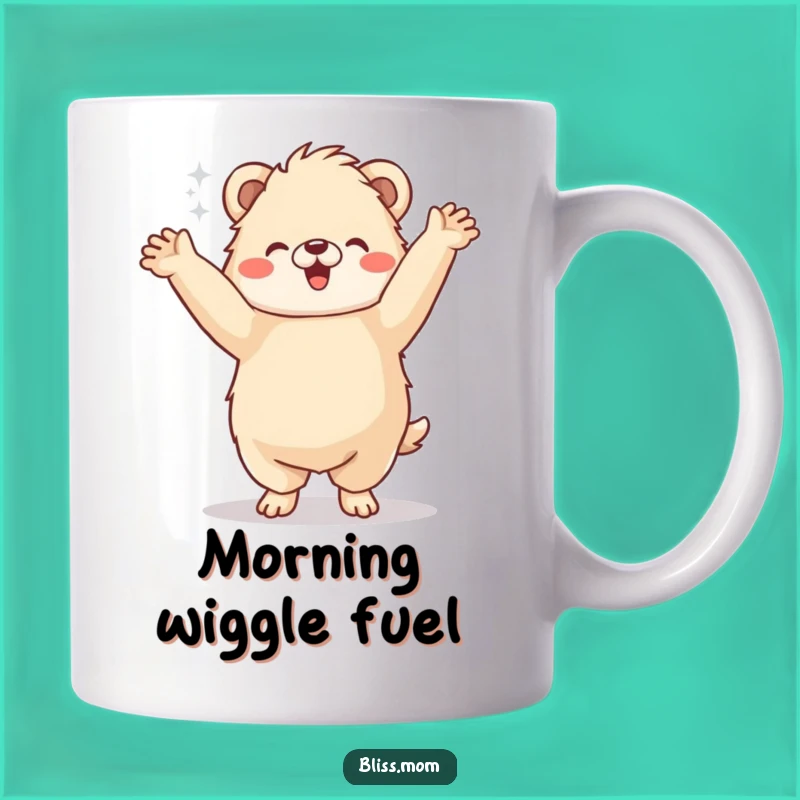 Funny Jigging Animal Mug: A Hilarious Dance Gift for Happy Souls