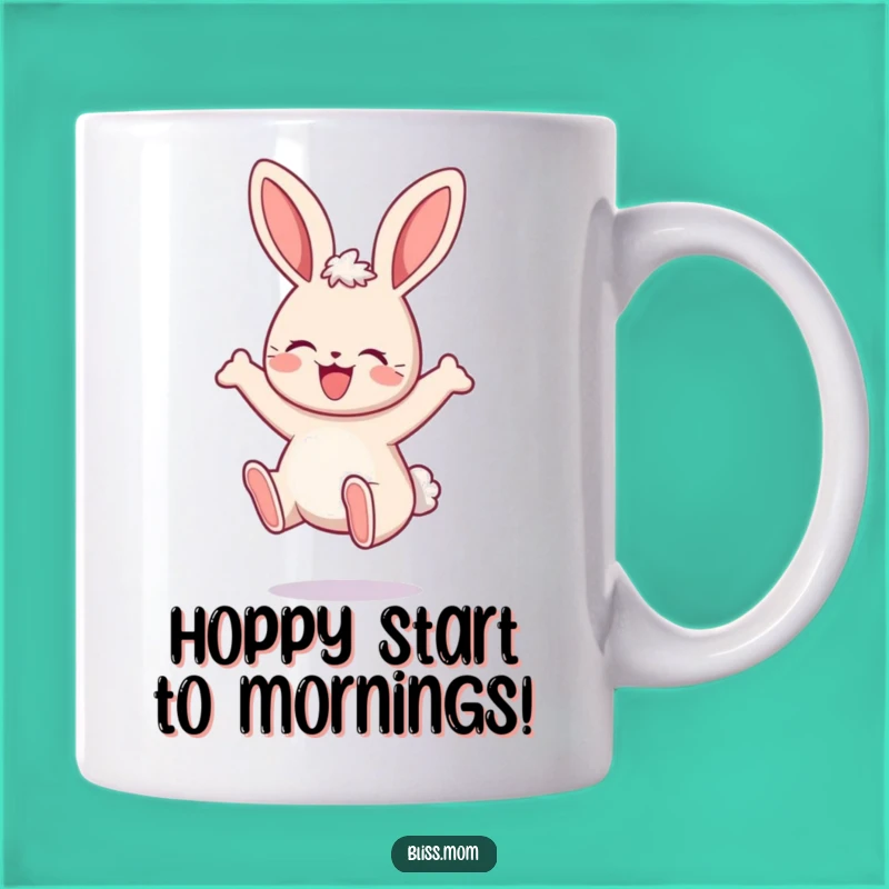 Funny Kawaii Mama Bunny Mug - A Delightful Gift for Bunny Lovers