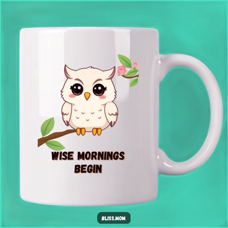 Funny Mama Owl Mug - Wise & Whimsical Gift for Smart Moms!