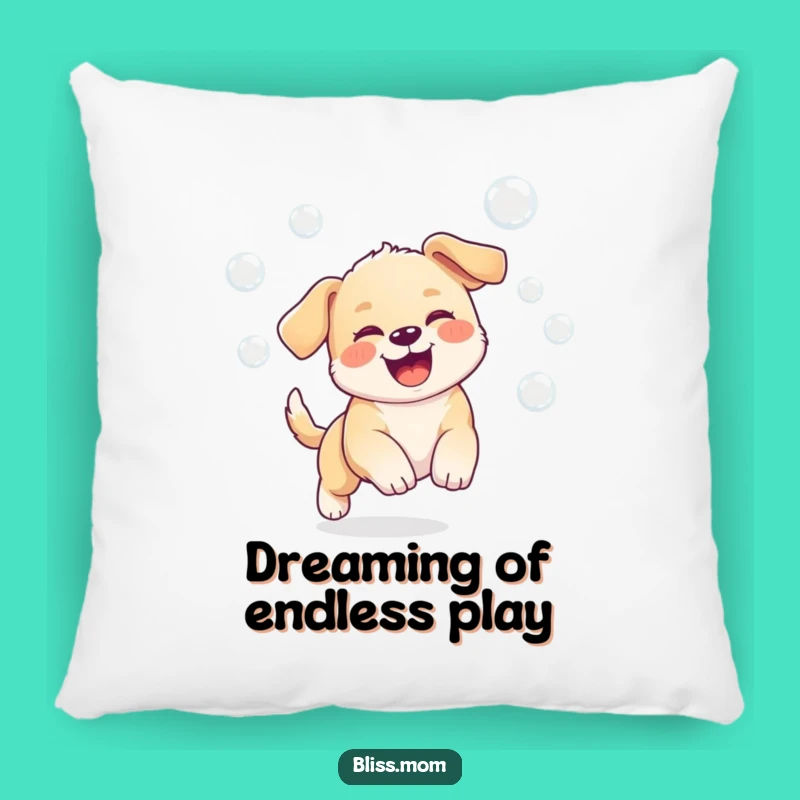 Funny Puppy Pillow: Kawaii Bubble Comfort Gift!