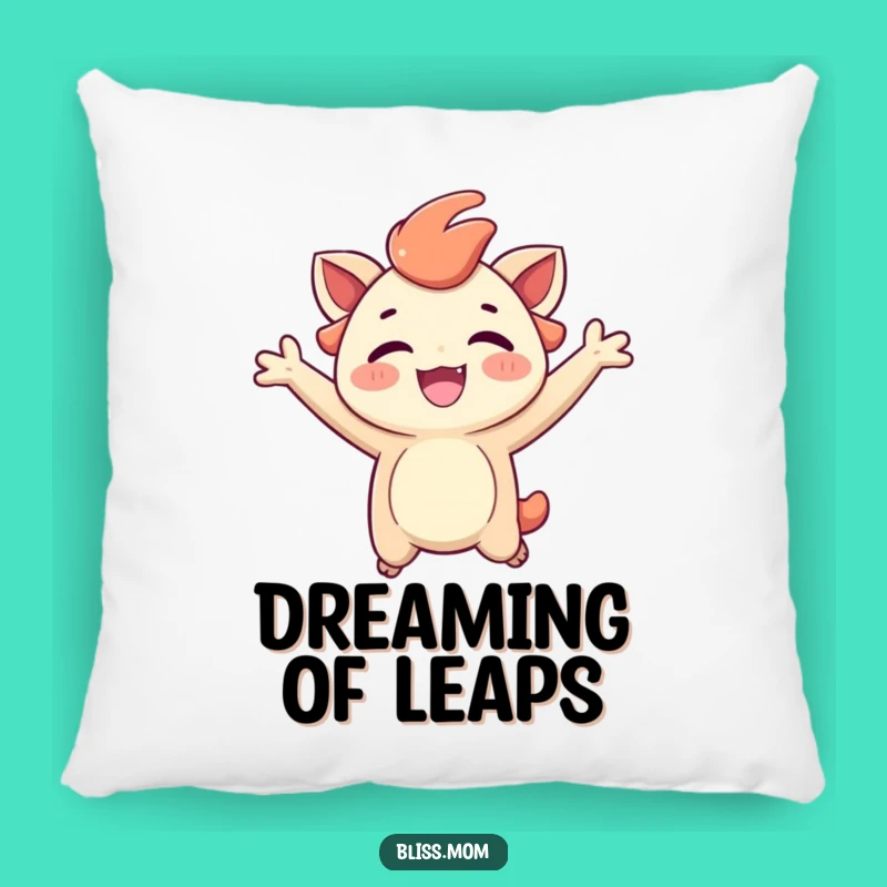 Funny Jumping Creature Pillow: Hugs of Pure, Carefree Joy