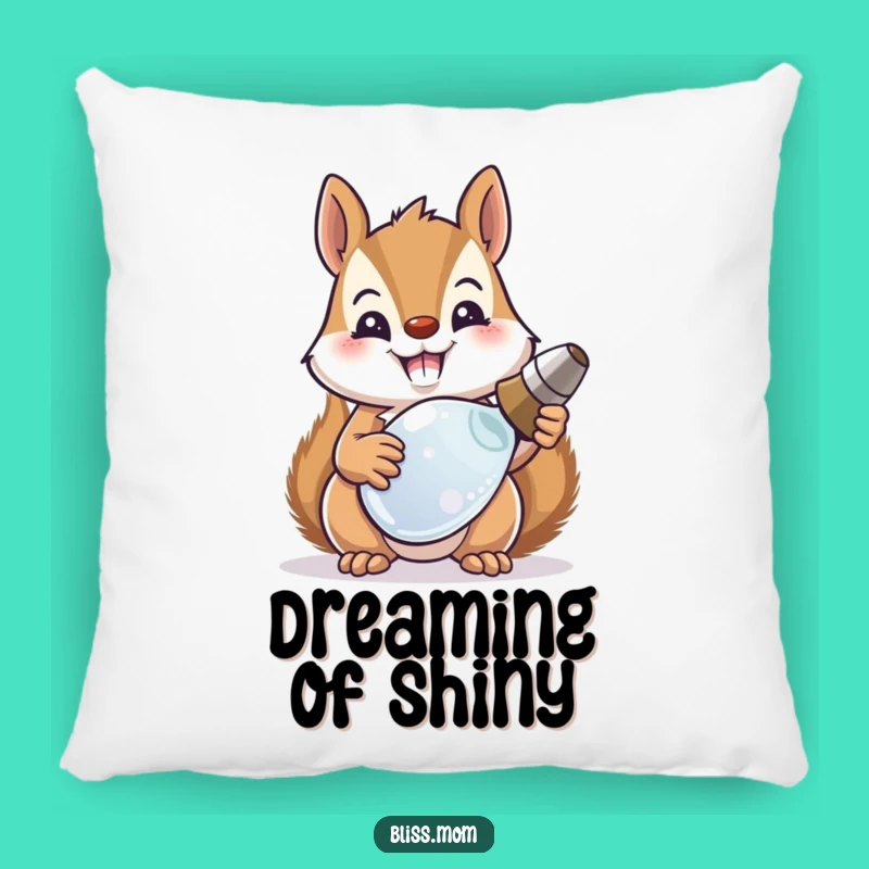 Funny Squirrel Mom Pillow: Cozy & Hilarious Home Decor Accent