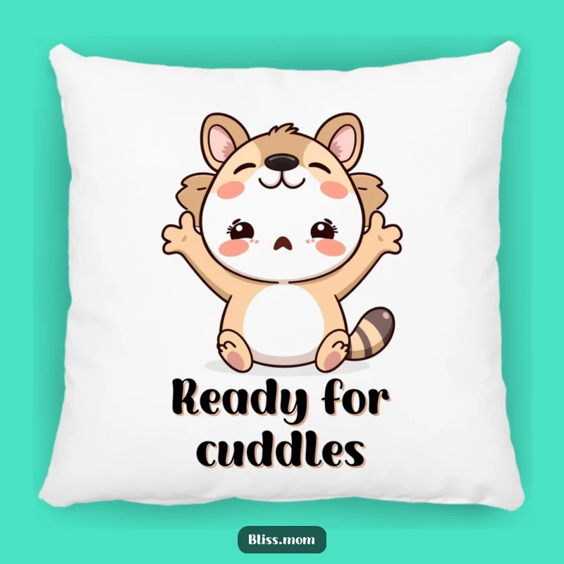 Funny Open Arms Animal Pillow: Hugs and Happiness Included