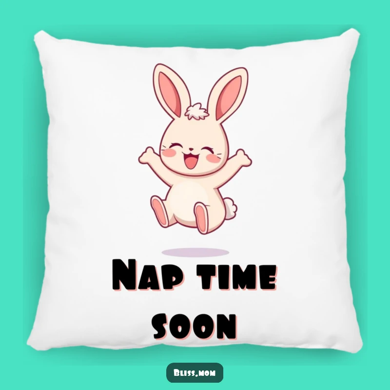 Cute Funny Mama Bunny Pillow - Snuggle Up with Delightful Comfort