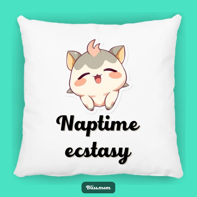 Funny Ecstatic Creature Pillow: Huggable Hilarious Blissful Comfort