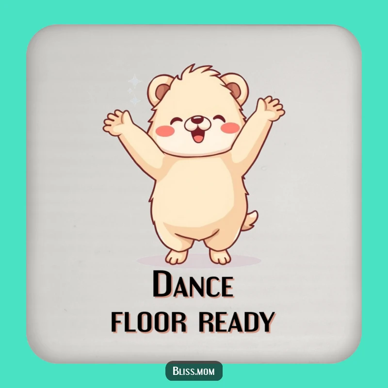 Funny Jigging Animal Coaster: Protect Surfaces with Hilarious Dance Flair