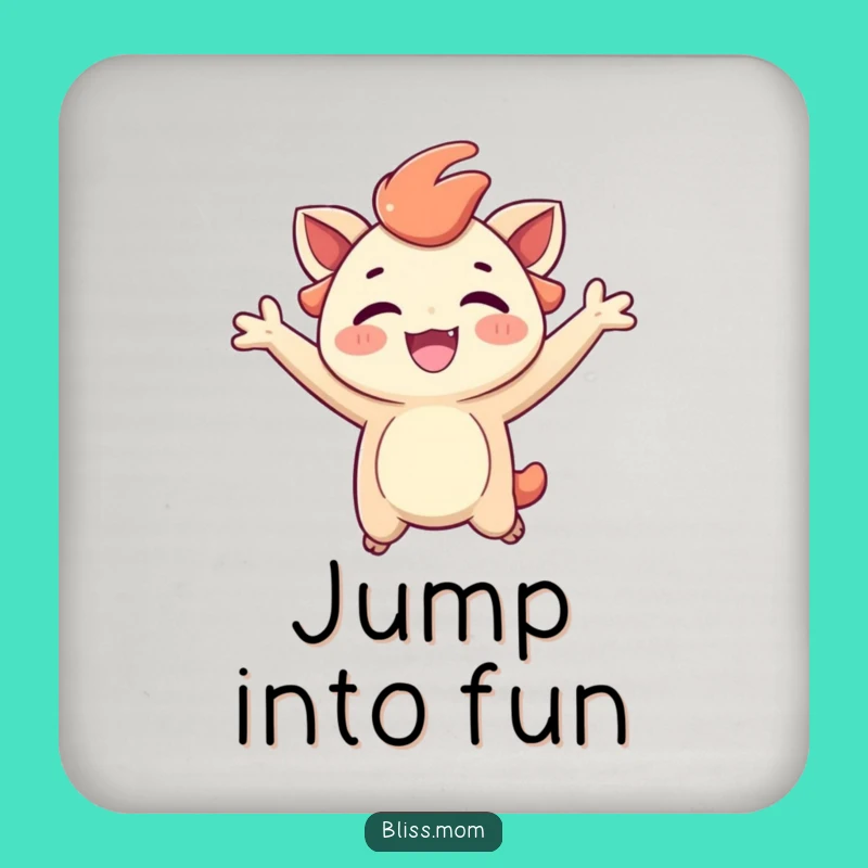 Funny Jumping Creature Drink Coasters: Add Joyful Pops to Your Table