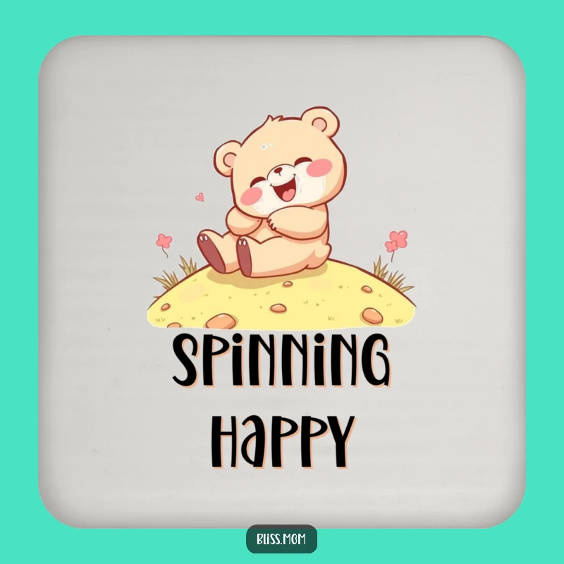 Funny Kawaii Bear Cub Rolling Coasters: Cute Cub Table Gift