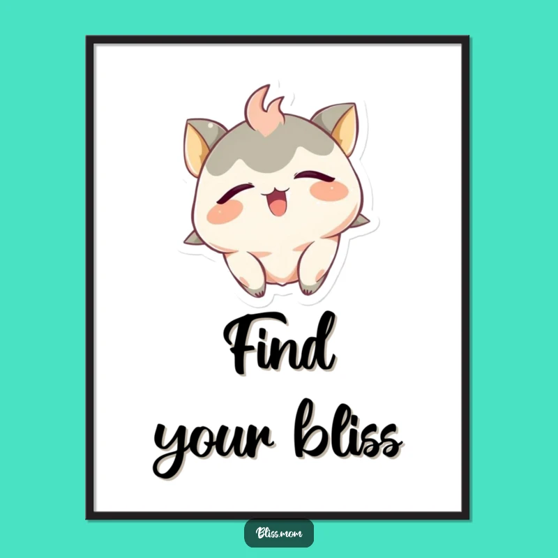 Funny Ecstatic Creature Poster: Bring Hilarious Bliss Home