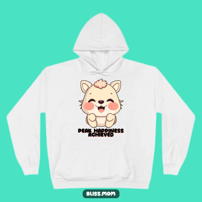 Cozy Funny Puffed Cheeks Animal Hoodie, Embrace Warmth and Happiness