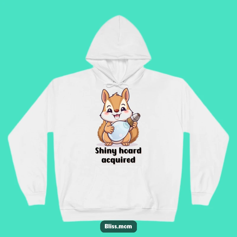 Funny Squirrel Mom Hoodie: Comfy & Hilarious Treasure Recoverer Gift