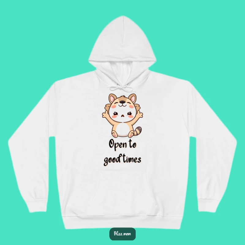 Funny Pure Delight Animal Hoodie: Cozy Hugs and Happy Vibes