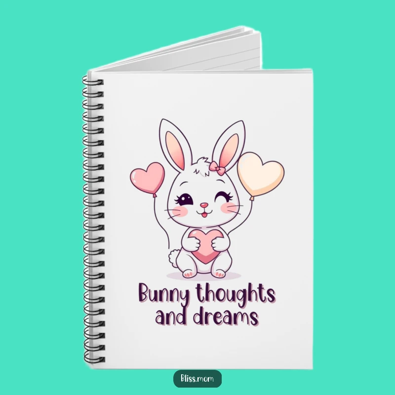Funny Bunny Mom Notebook - Journal Your Bunny Adventures