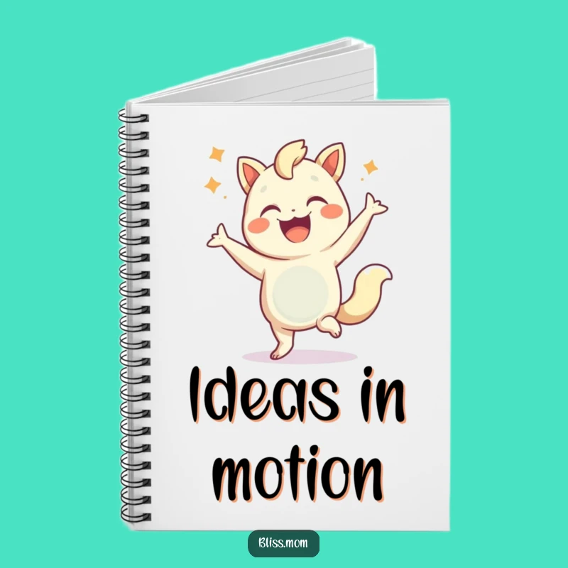 Funny Dancing Creature Notebook: Capture Your Ideas with Joyful Flair