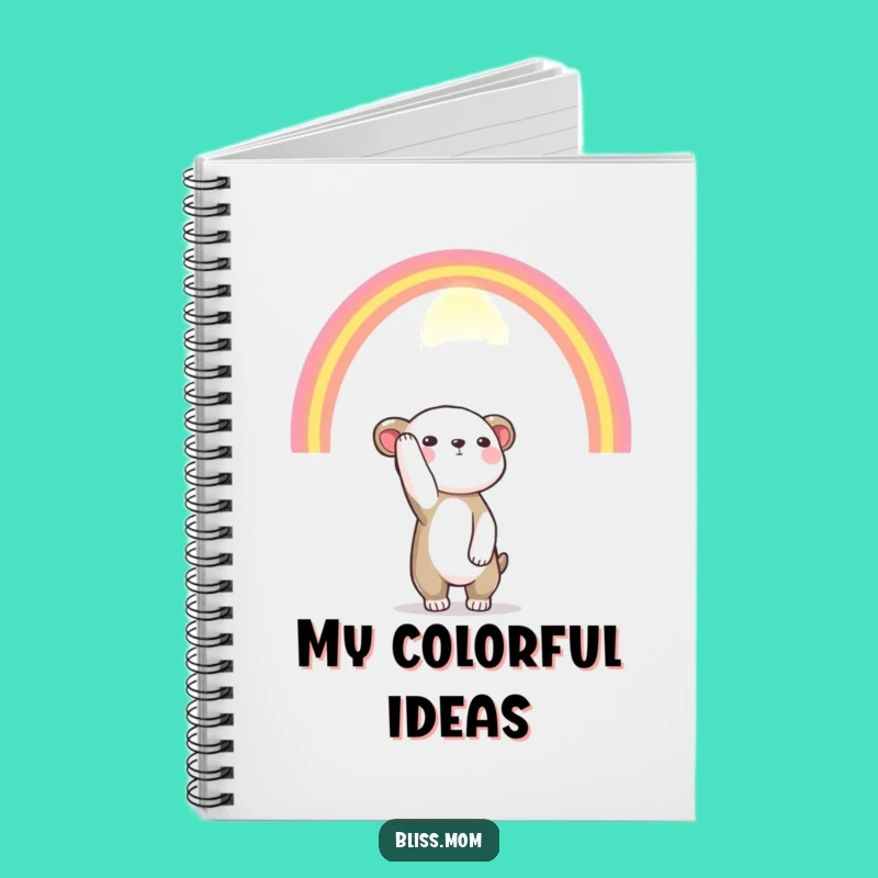 Funny Rainbow Reach Animal Notebook: Jot Down Your Dreams, Great Funny Gift