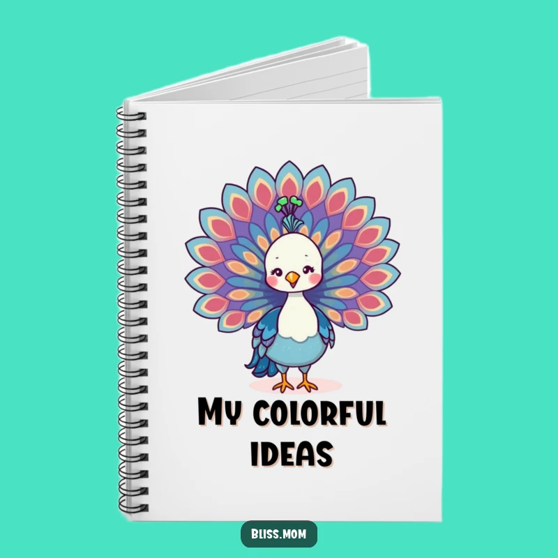 Funny Kawaii Peacock Mom Notebook: Pride Journal, Perfect Gift for Creators