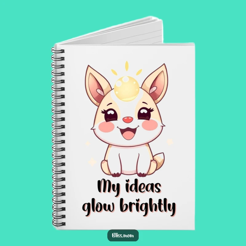Funny Animal Notebook: Jot Down Ideas with a Joyful Creature and its Orb