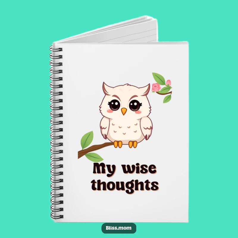Funny Mama Owl Notebook - Jot Down Wise Thoughts!