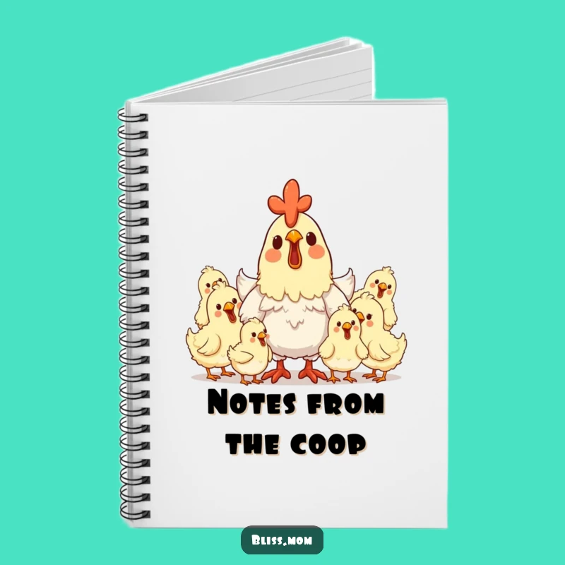 Funny Hen Mom Notebook: Happy Notes, Clucking Ideas, Ideal Funny Gift