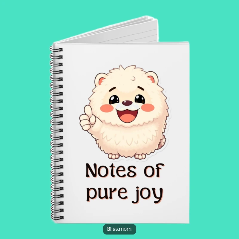 Funny Fluffy Animal Notebook: Your Cheerful Companion for Notes