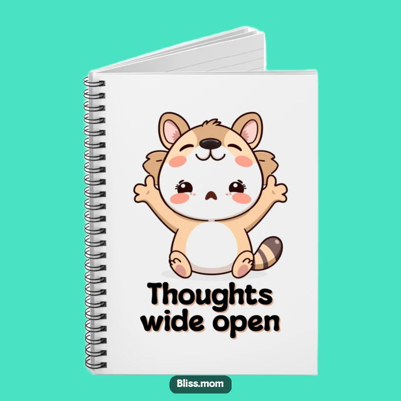 Funny Open Arms Animal Notebook: Capture Your Joyful Thoughts