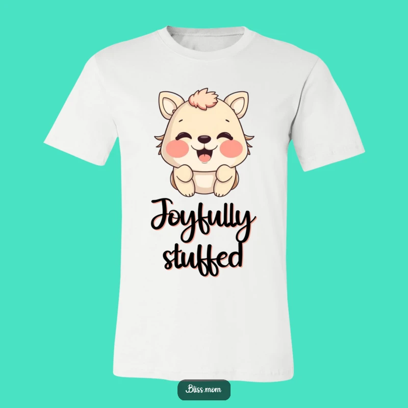 Funny Puffed Cheeks Animal T-Shirt, Wear Your Happiness Proudly