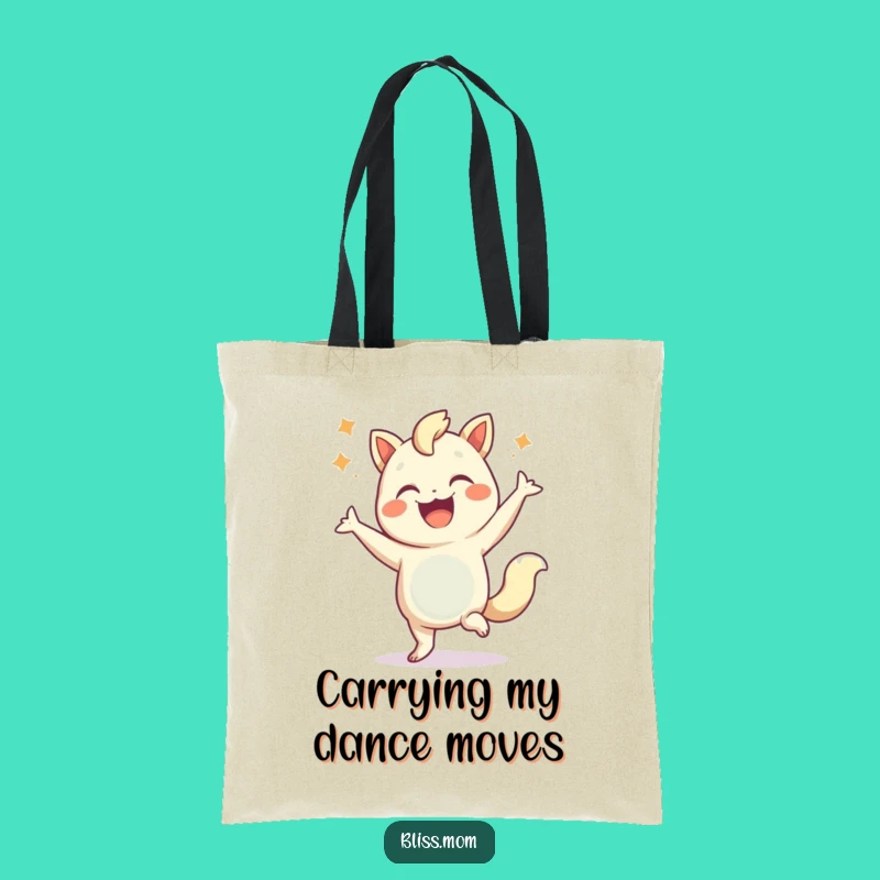 Funny Dancing Creature Tote Bag: Carry Your Fun and Essentials in Style