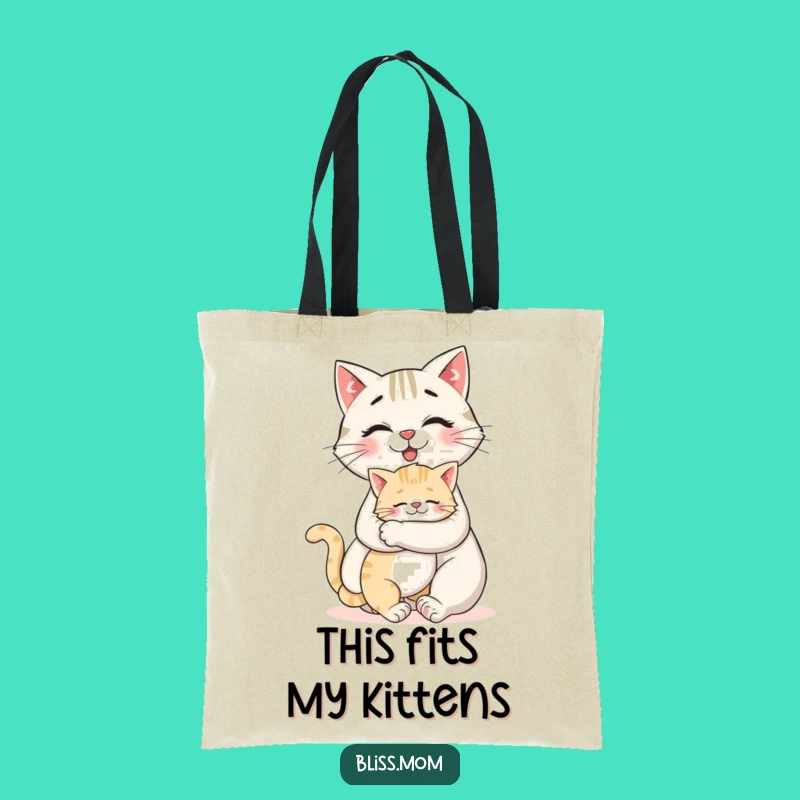 Funny Cat Mom Tote Bag - Carry Your Love for Kittens